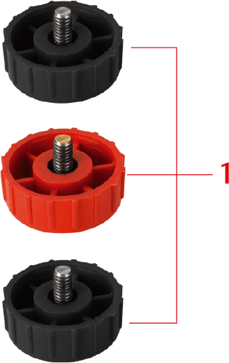 Tap-N-Go Mini Trimmer Head WB-1222 Knob Tap-N-Go Mini Trimmer Head WB-1222 Knob